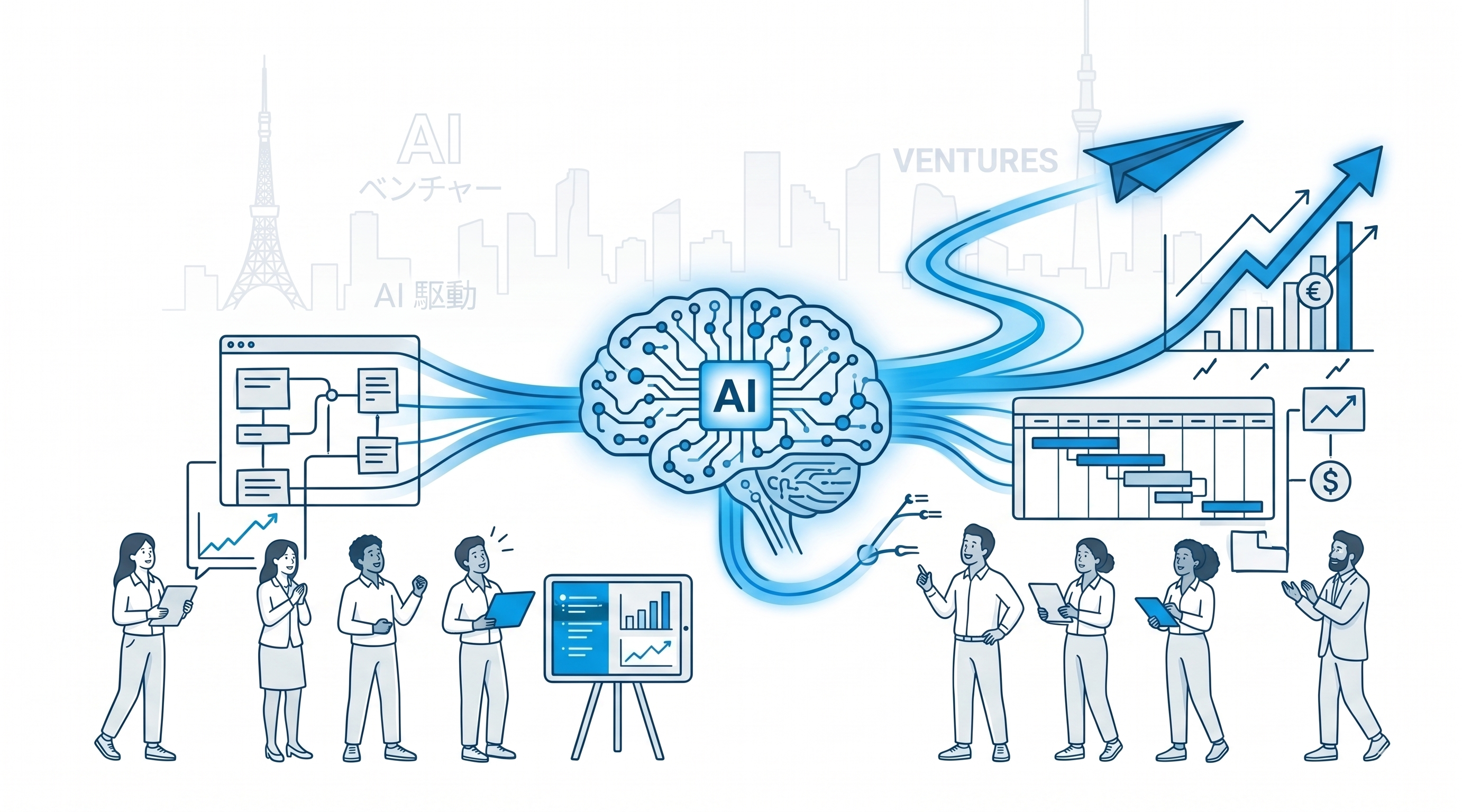 Seranova team using AI — bilingual PM consultancy in Tokyo